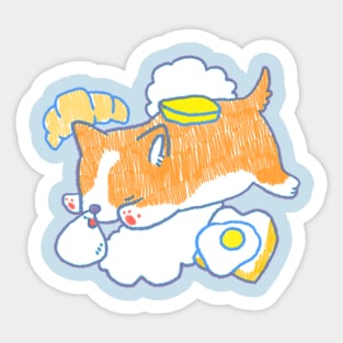 just loafing... Sticker